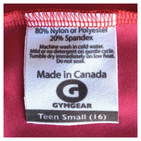 NWOT GymGear Competition Fancy Leotard - Teen Small (16) - Picture 7 of 9